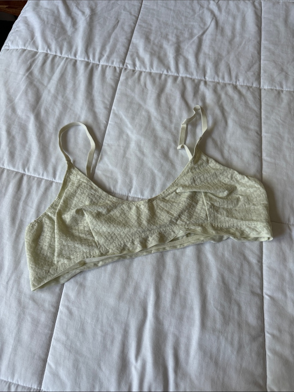 SKIMS Women's Lace Bralette - Cream
